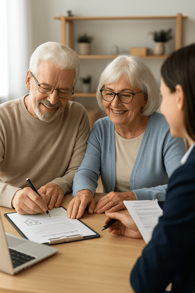 אזרחים ותיקים מבקשים משכנתא